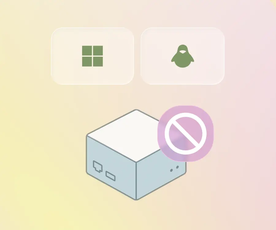 Runs on hardware you already have